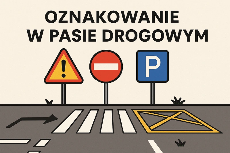 Oznakowanie w pasie drogowym