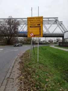 Malowanie pasów drogowych